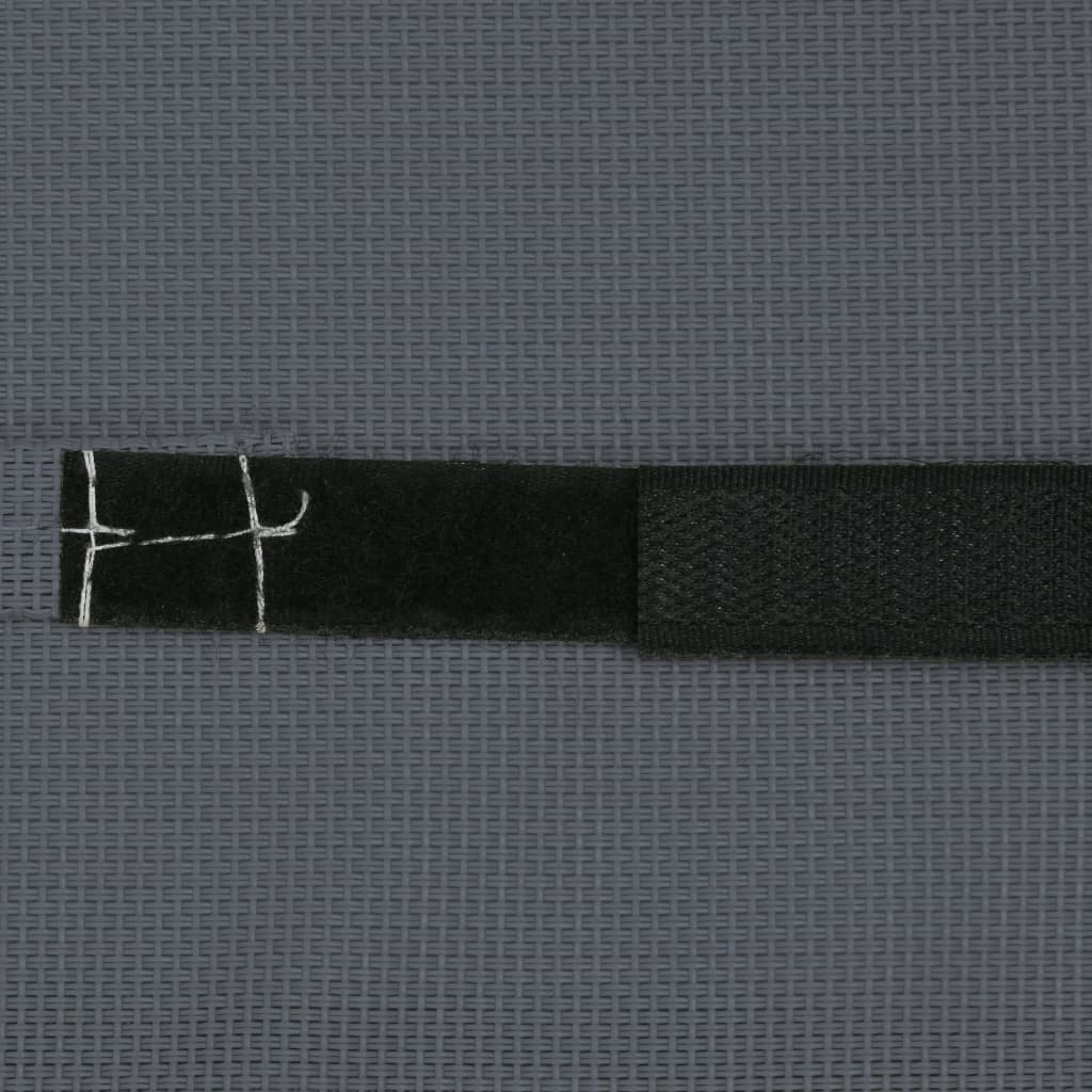 Encosto cabeça cadeira de pátio 40x7,5x15 cm textilene cinza