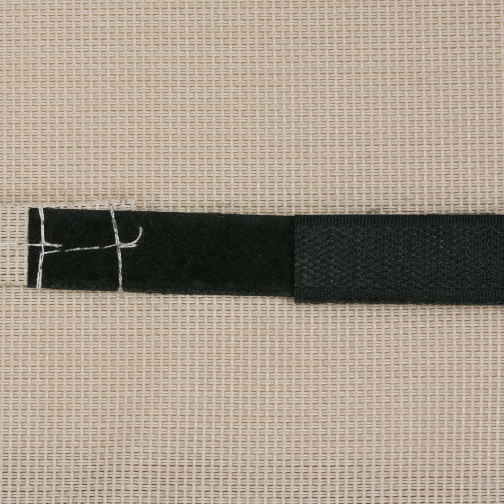 Encosto cabeça cadeira de pátio 40x7,5x15 cm textilene creme