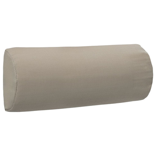 Encosto cabeça cadeira 40x7,5x15 cm textilene cinza-acastanhado