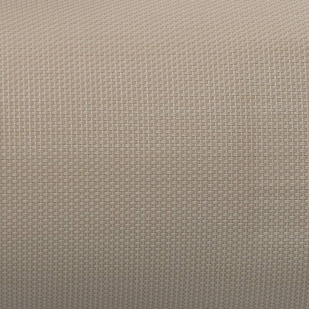Encosto cabeça cadeira 40x7,5x15 cm textilene cinza-acastanhado