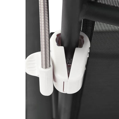 Guarda-sóis para cadeira de campismo 2 pcs 105 cm verde