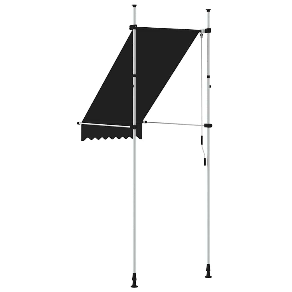 Toldo retrátil manual 100 cm antracite