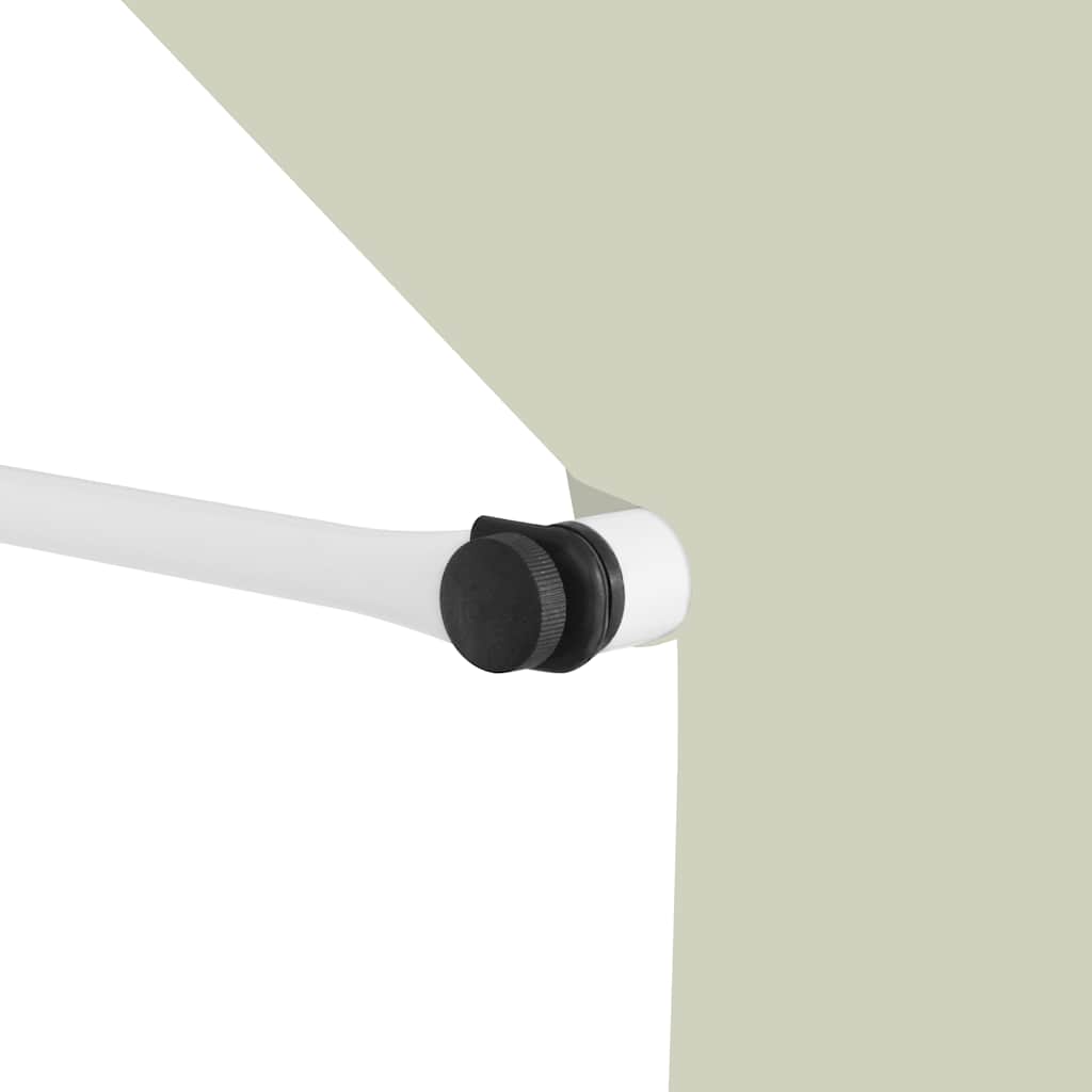 Toldo retrátil manual 100 cm creme