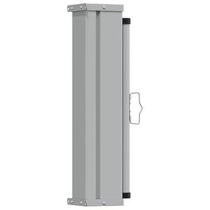 Toldo lateral retrátil para pátio 60x300 cm castanho