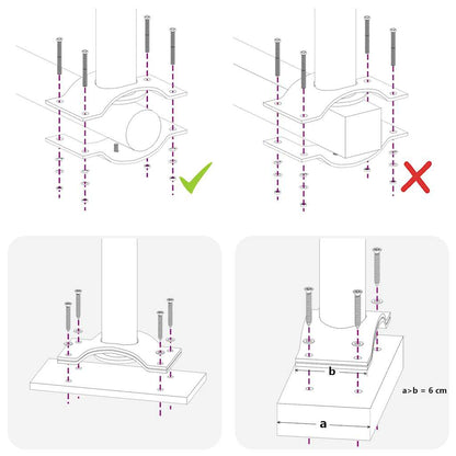 Toldo lateral retrátil para pátio 80x300 cm preto