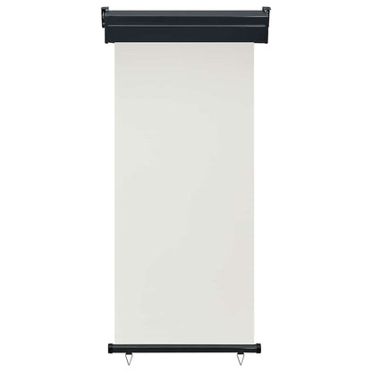 Toldo lateral para varanda 80x250 cm creme