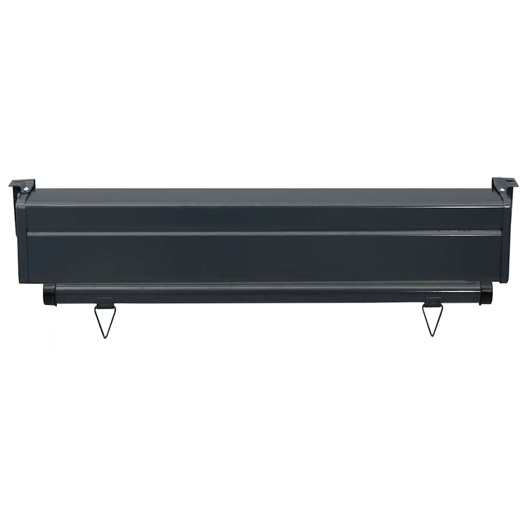 Toldo lateral para varanda 80x250 cm creme