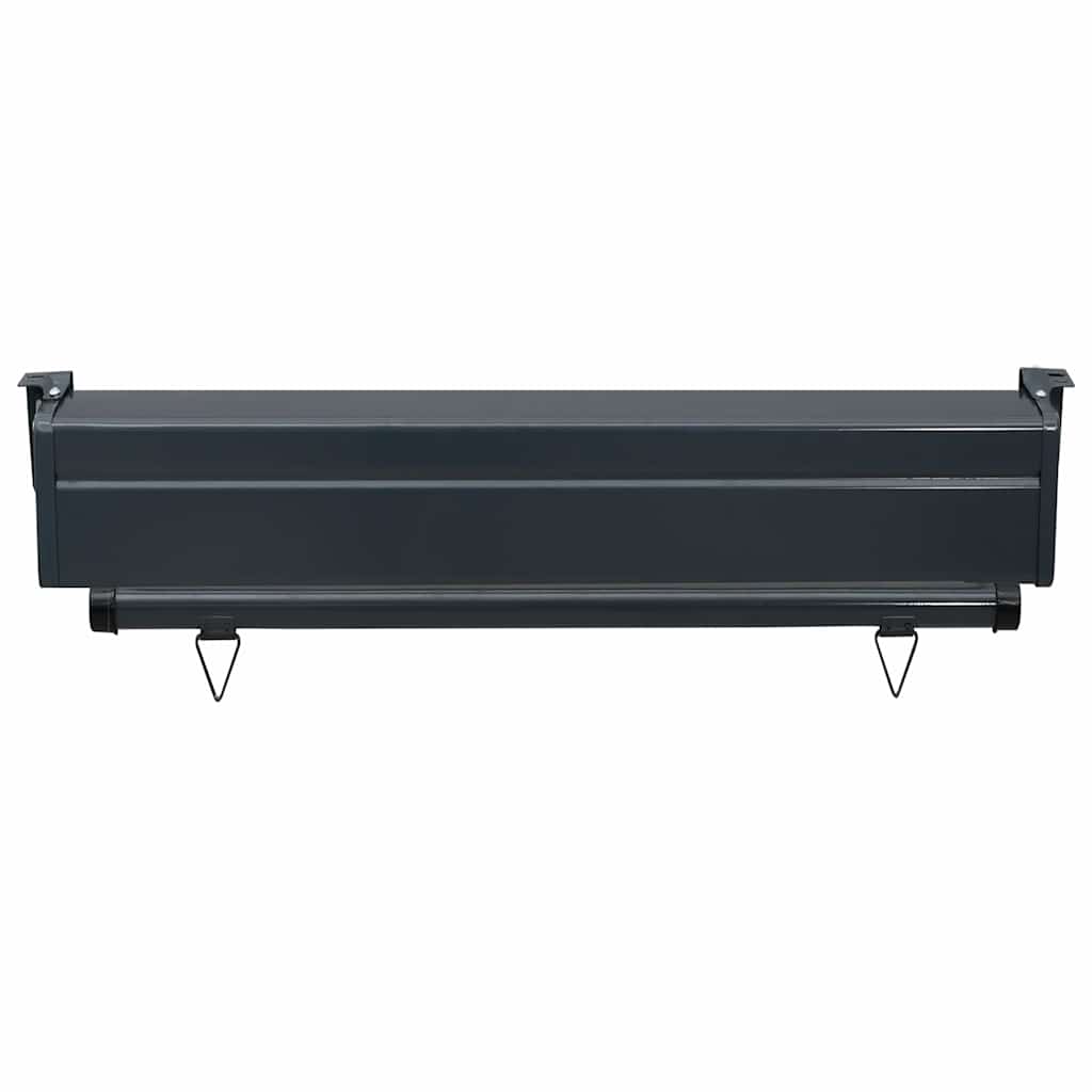 Toldo lateral para varanda 80x250 cm castanho