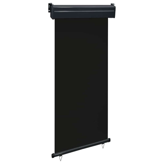 Toldo lateral para varanda 100x250 cm preto