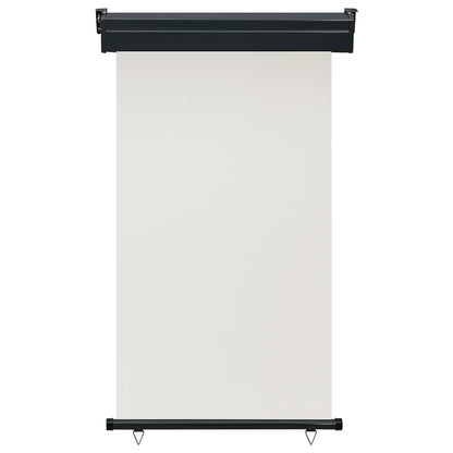 Toldo lateral para varanda 100x250 cm creme