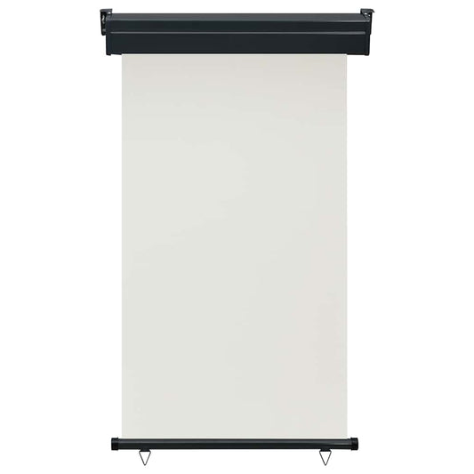Toldo lateral para varanda 100x250 cm creme