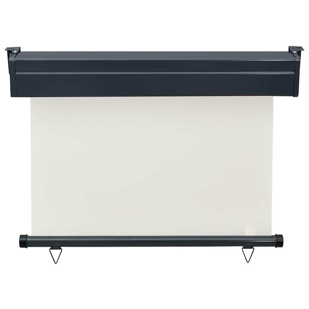 Toldo lateral para varanda 100x250 cm creme