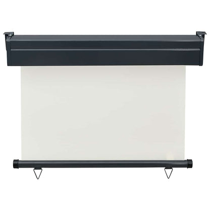 Toldo lateral para varanda 100x250 cm creme