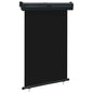 Toldo lateral para varanda 125x250 cm preto