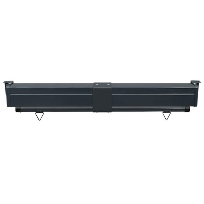 Toldo lateral para varanda 125x250 cm preto