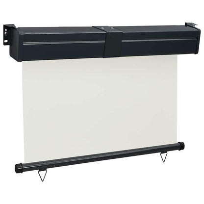 Toldo lateral para varanda 125x250 cm creme