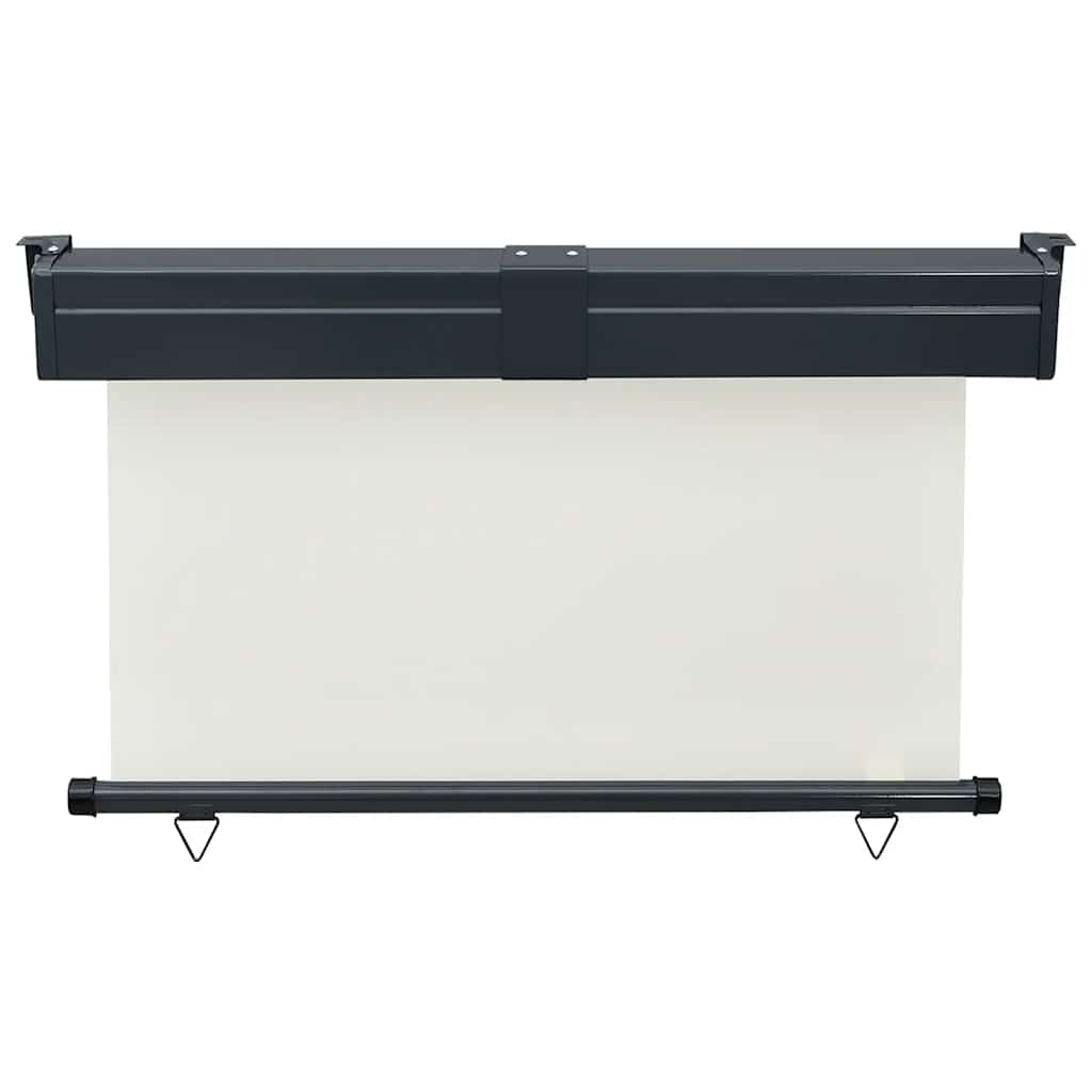 Toldo lateral para varanda 125x250 cm creme