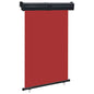 Toldo lateral para varanda 125x250 cm vermelho