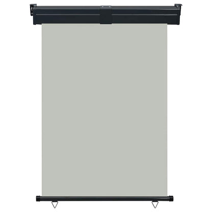 Toldo lateral para varanda 125x250 cm cinzento