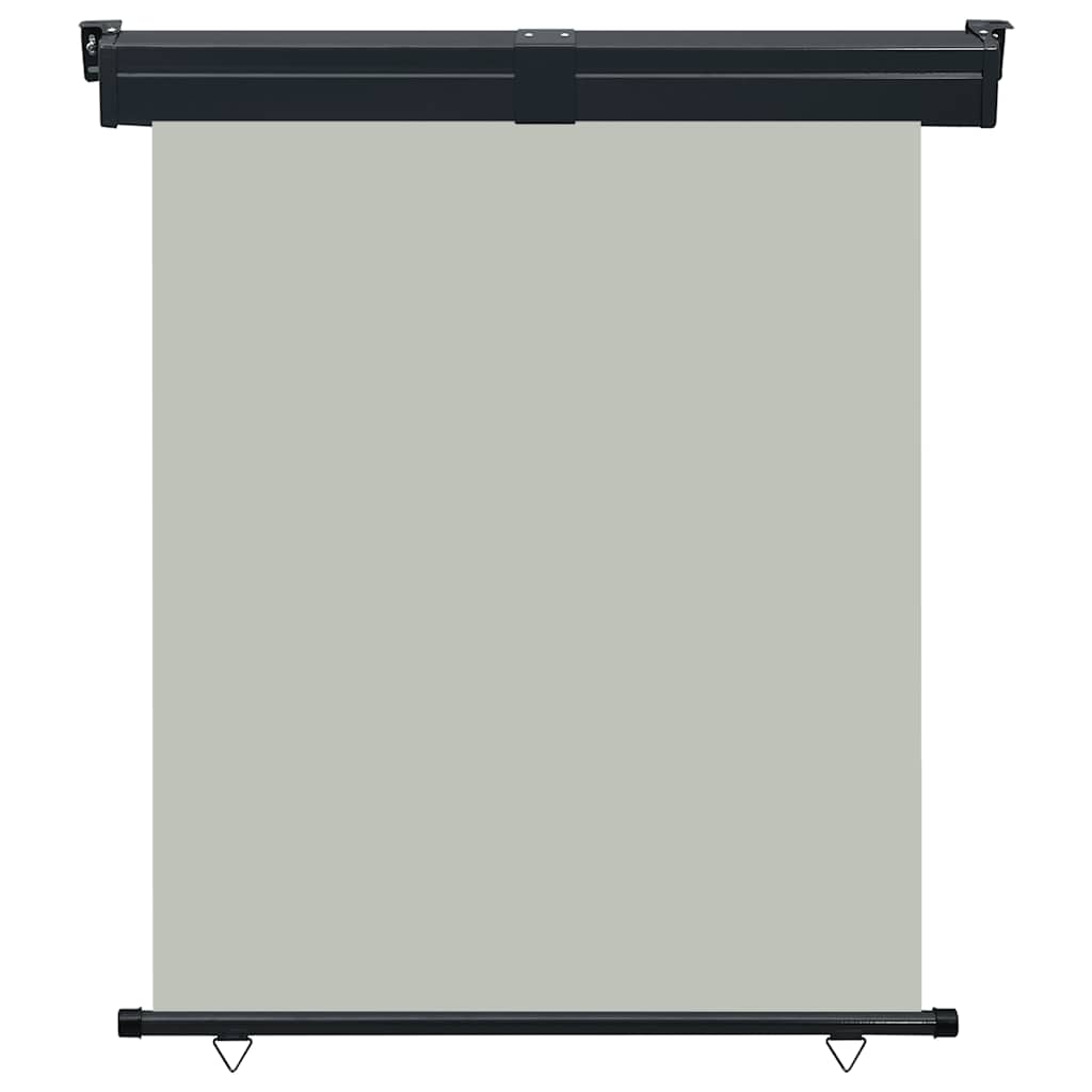Toldo lateral para varanda 145x250 cm cinzento
