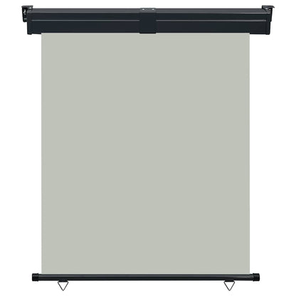 Toldo lateral para varanda 145x250 cm cinzento