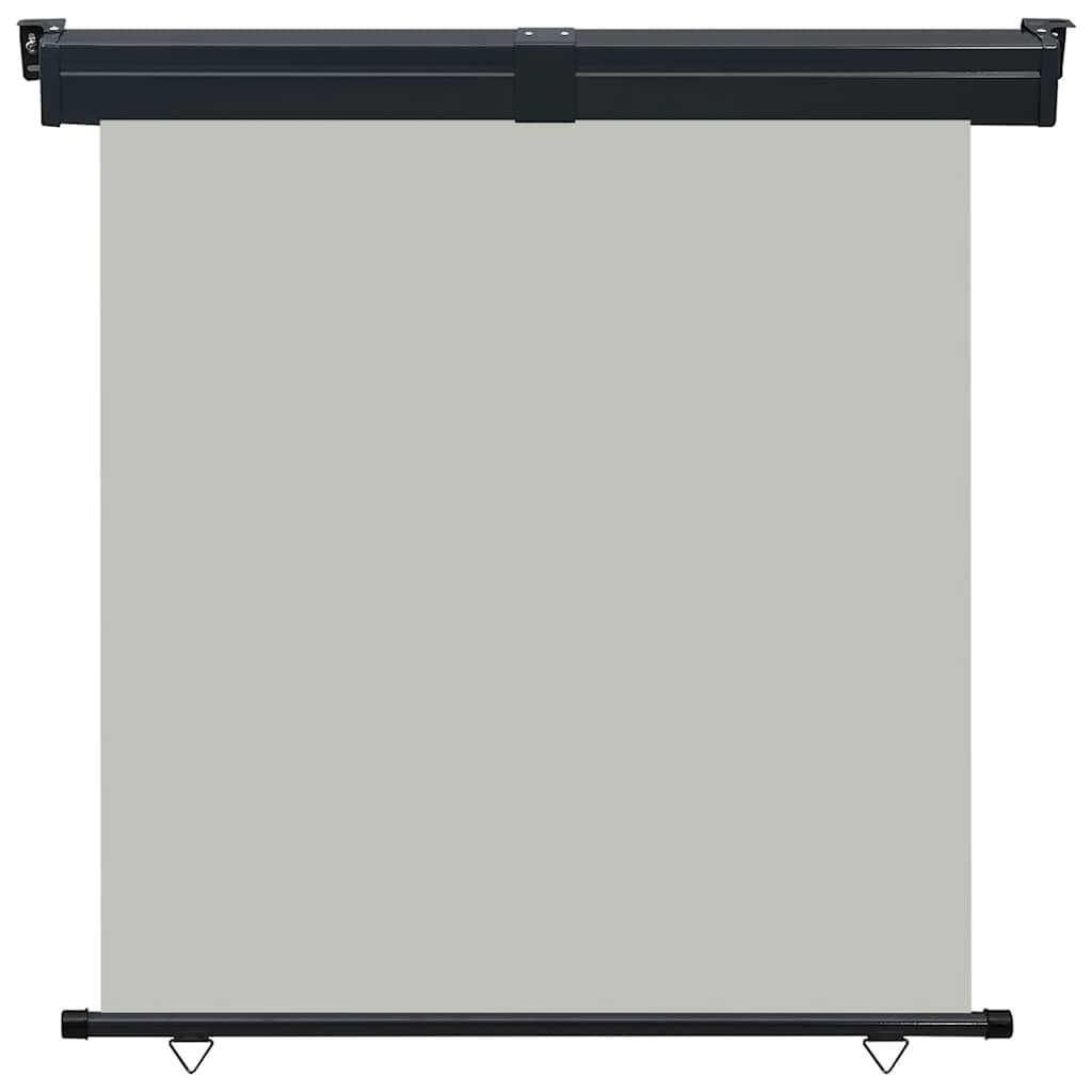 Toldo lateral para varanda 165x250 cm cinzento