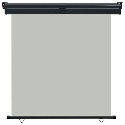 Toldo lateral para varanda 165x250 cm cinzento