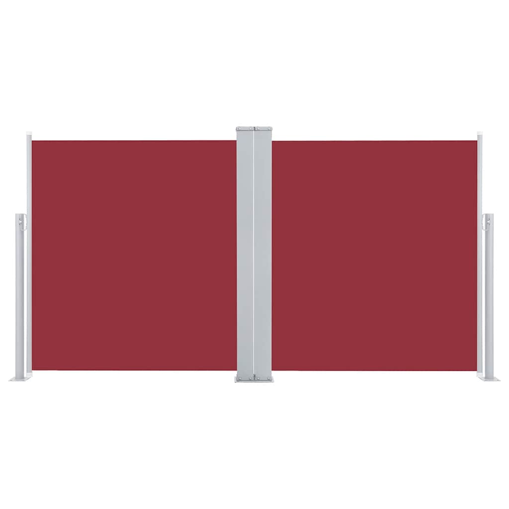 Toldo lateral retrátil 120x600 cm vermelho