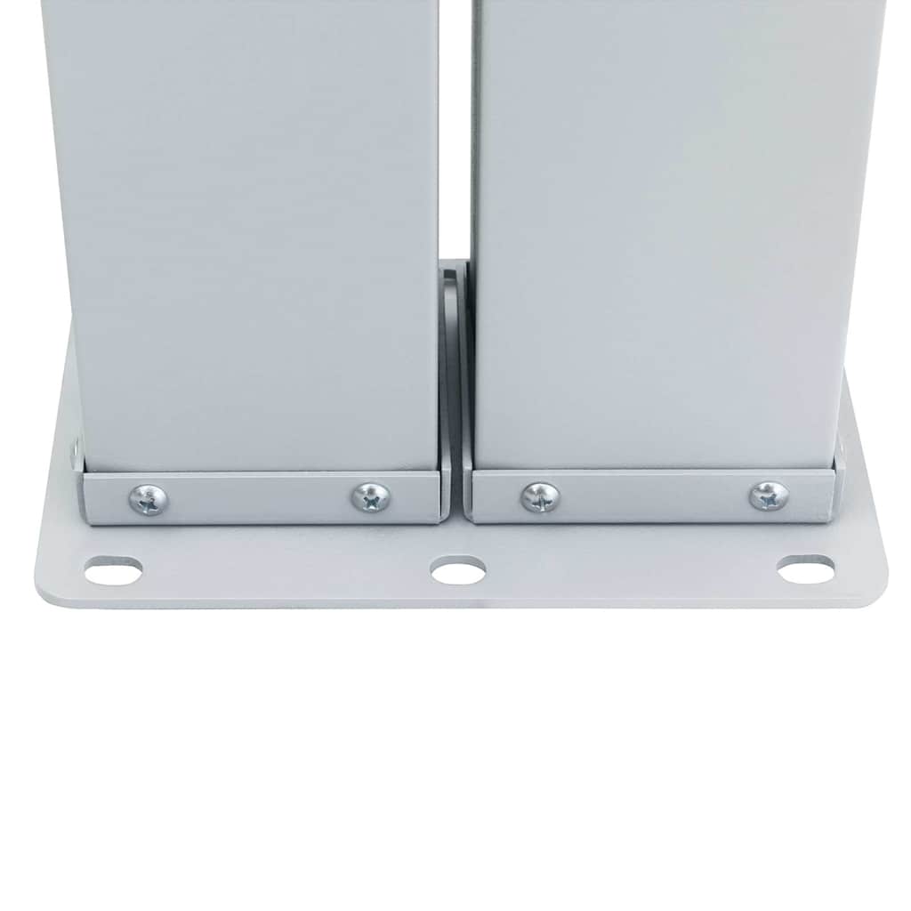 Toldo lateral retrátil 140x600 cm azul