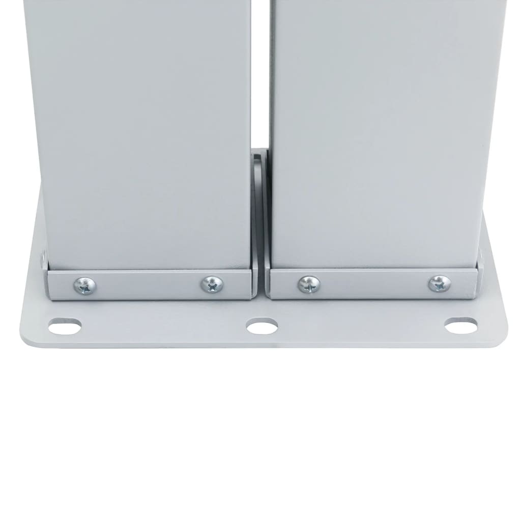 Toldo lateral retrátil 100x1000 cm castanho