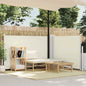 Toldo lateral retrátil 120x1000 cm creme