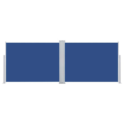 Toldo lateral retrátil 120x1000 cm azul