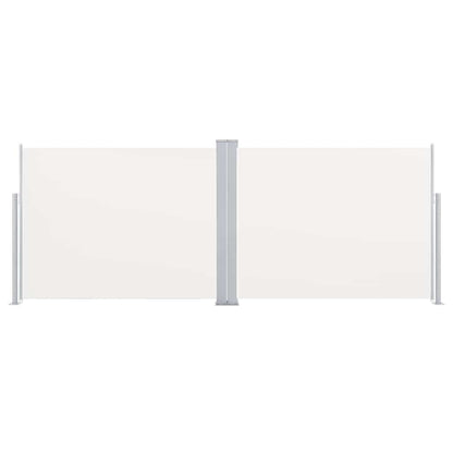 Toldo lateral retrátil 140x1000 cm creme