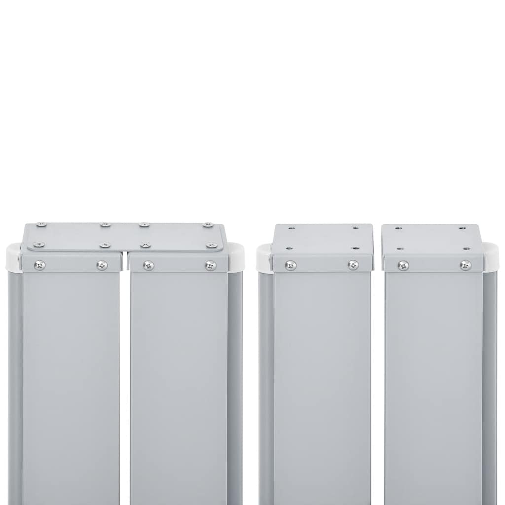 Toldo lateral retrátil 140x1000 cm creme