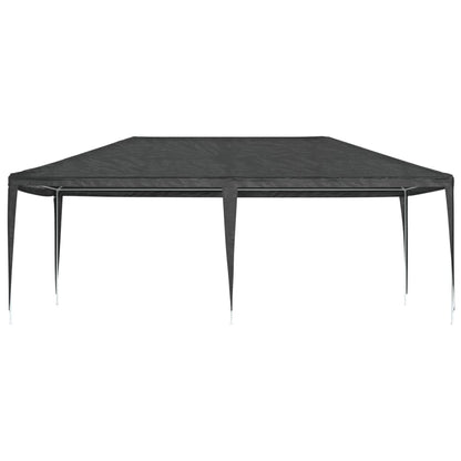 Tenda para festas 4x6 m 90 g/m² antracite