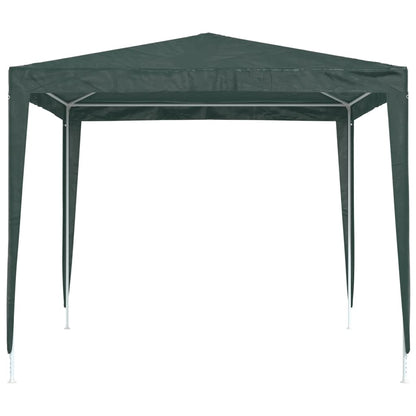 Tenda para festas 2,5x2,5 m 90 g/m² verde