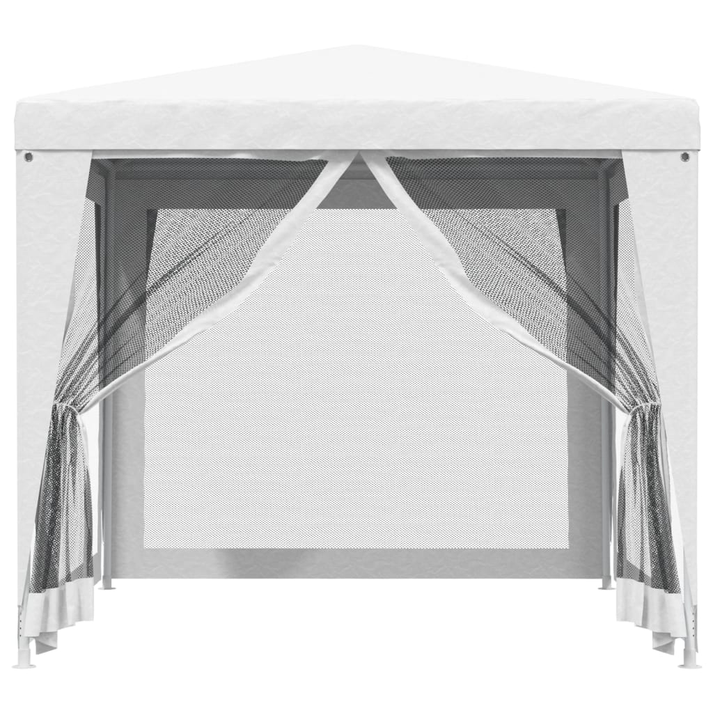 Tenda para festas c/ 4 paredes laterais em rede 2,5x2,5m branco