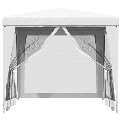 Tenda para festas c/ 4 paredes laterais em rede 2,5x2,5m branco