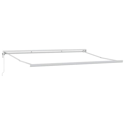 Estrutura de Toldo Branco 450 × 300 cm Alumínio