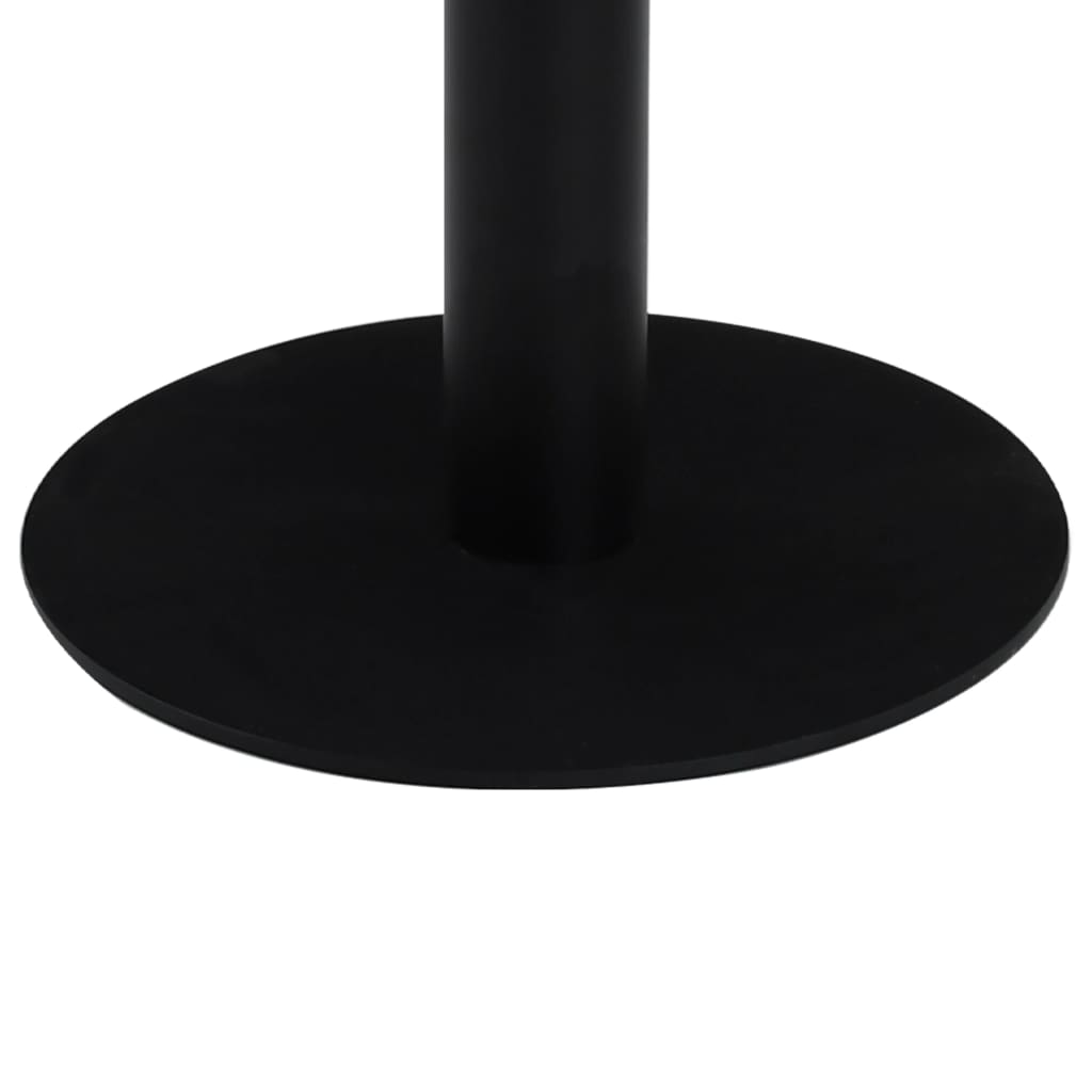 Mesa bistrô 50 cm MDF castanho-claro
