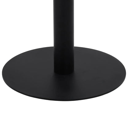 Mesa bistrô 80 cm MDF castanho-claro