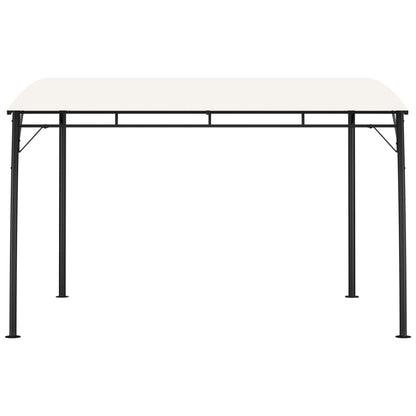 Toldo para-sol de jardim 3x3x2,55 m cor creme