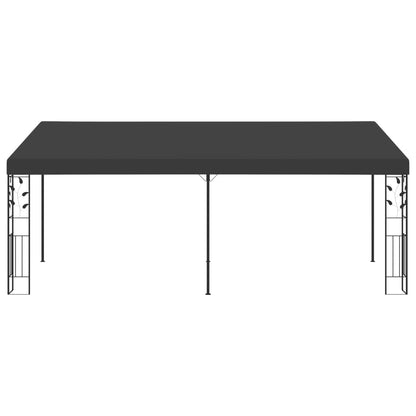 Gazebo de parede 6x3x2,5 m antracite