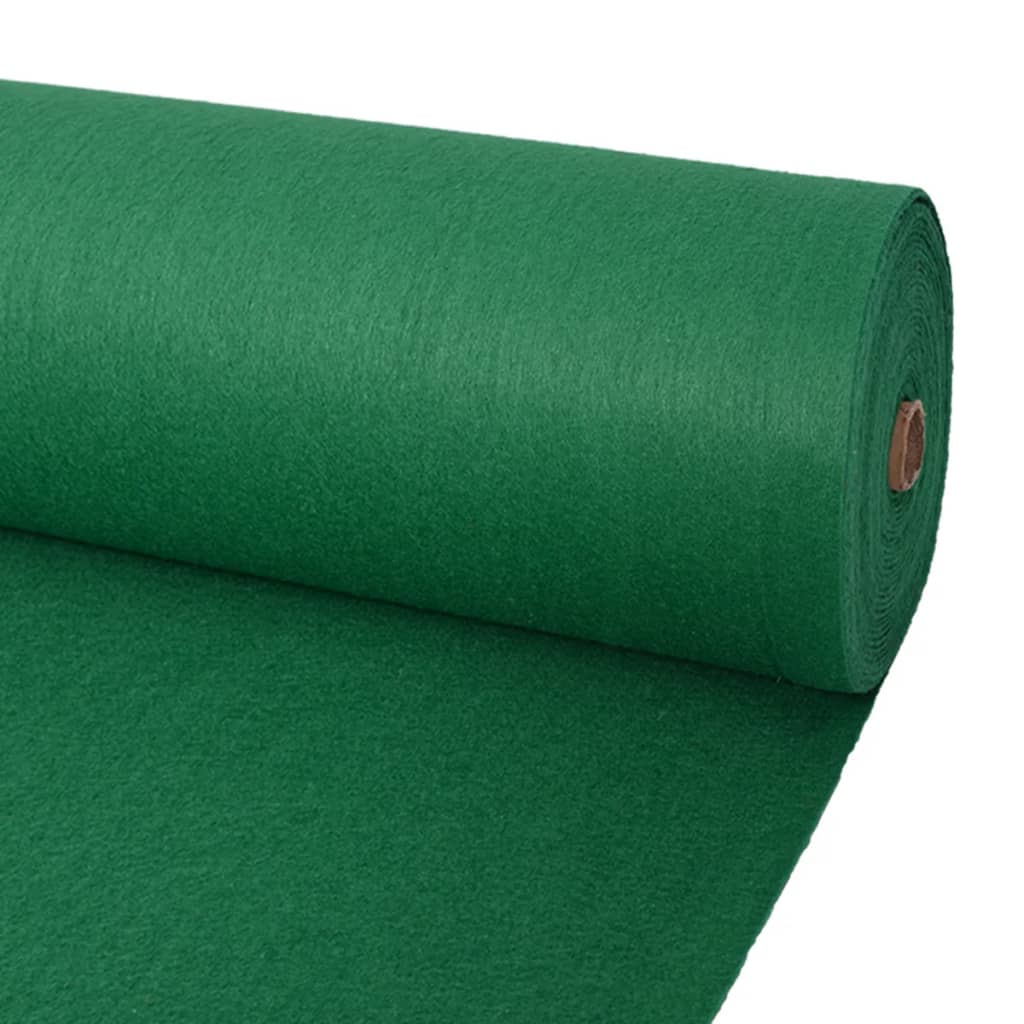 Carpete lisa para eventos 1,2x12 m verde