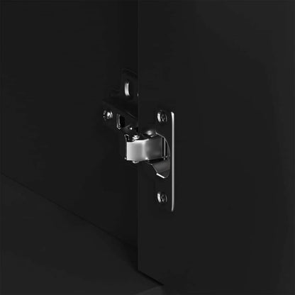 Aparador 88x30x70 cm contraplacado preto