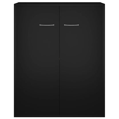 Aparador 60x30x75 cm contraplacado preto