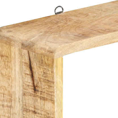 3 pcs conjunto de prateleiras de parede cubos mangueira maciça