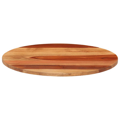Tampo de mesa redondo madeira de acácia maciça 15-16 mm 40 cm