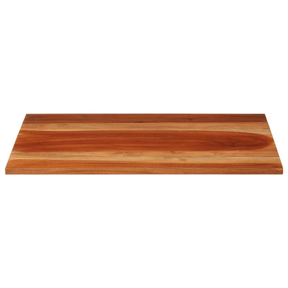 Tampo de mesa madeira de acácia maciça 25-27 mm 60x100 cm