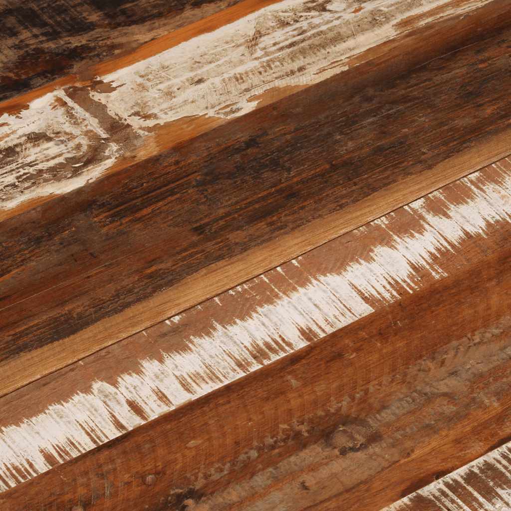 Tampo mesa retangular 60x80cm 15-16mm madeira recuper. maciça